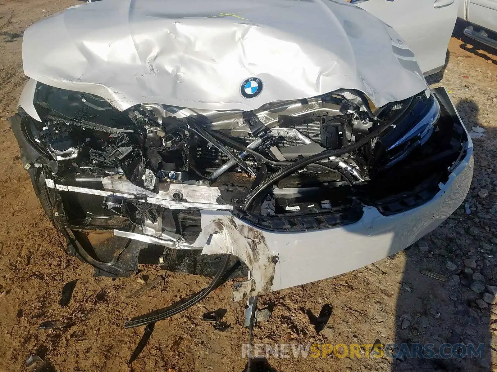 9 fotografías del automóvil dañado WBA5R1C50KAJ98940 BMW 3 SERIES 2019