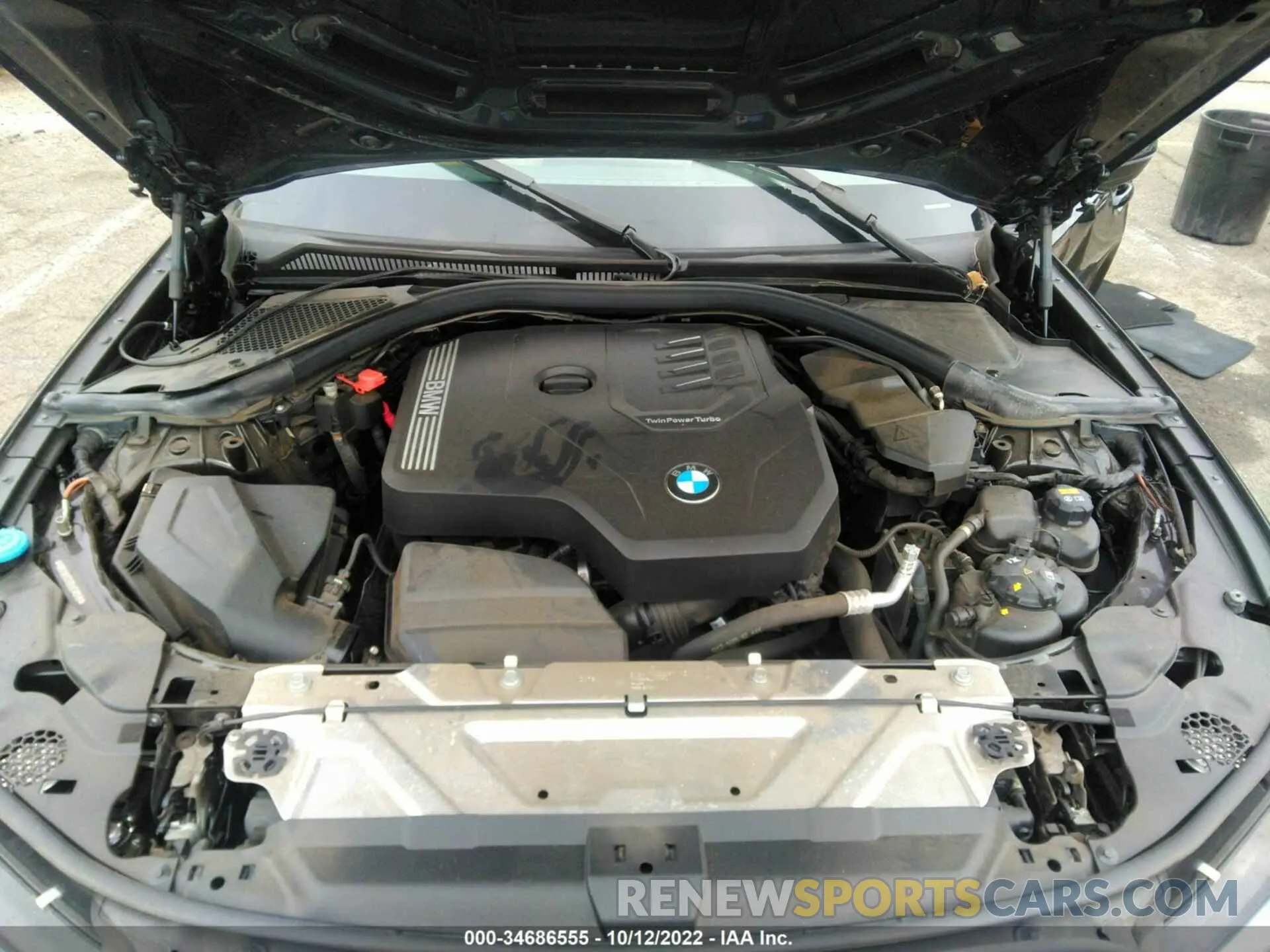 10 fotografías del automóvil dañado WBA5R1C51KAK08956 BMW 3 SERIES 2019
