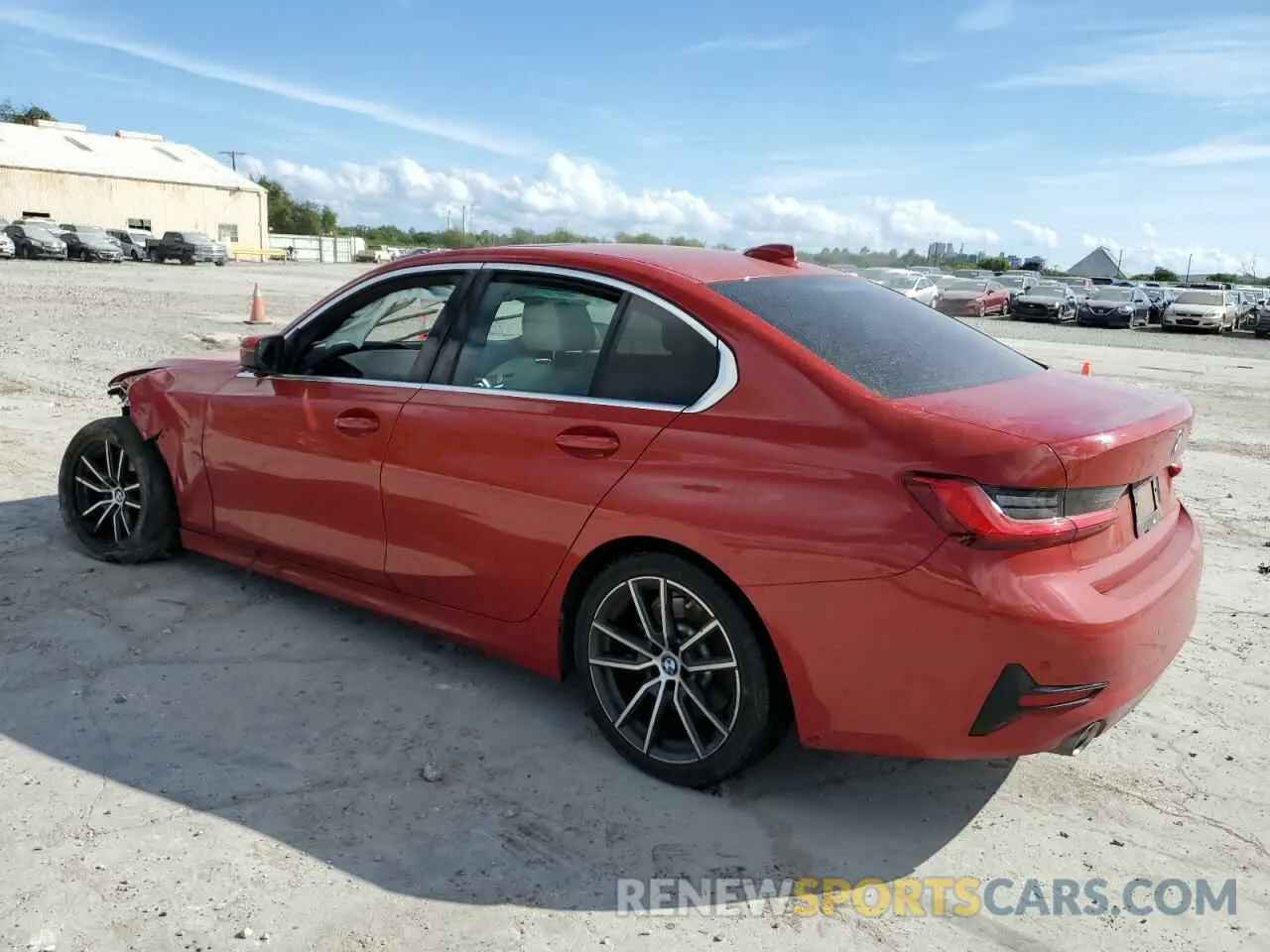 2 fotografías del automóvil dañado WBA5R1C53KFH13113 BMW 3 SERIES 2019