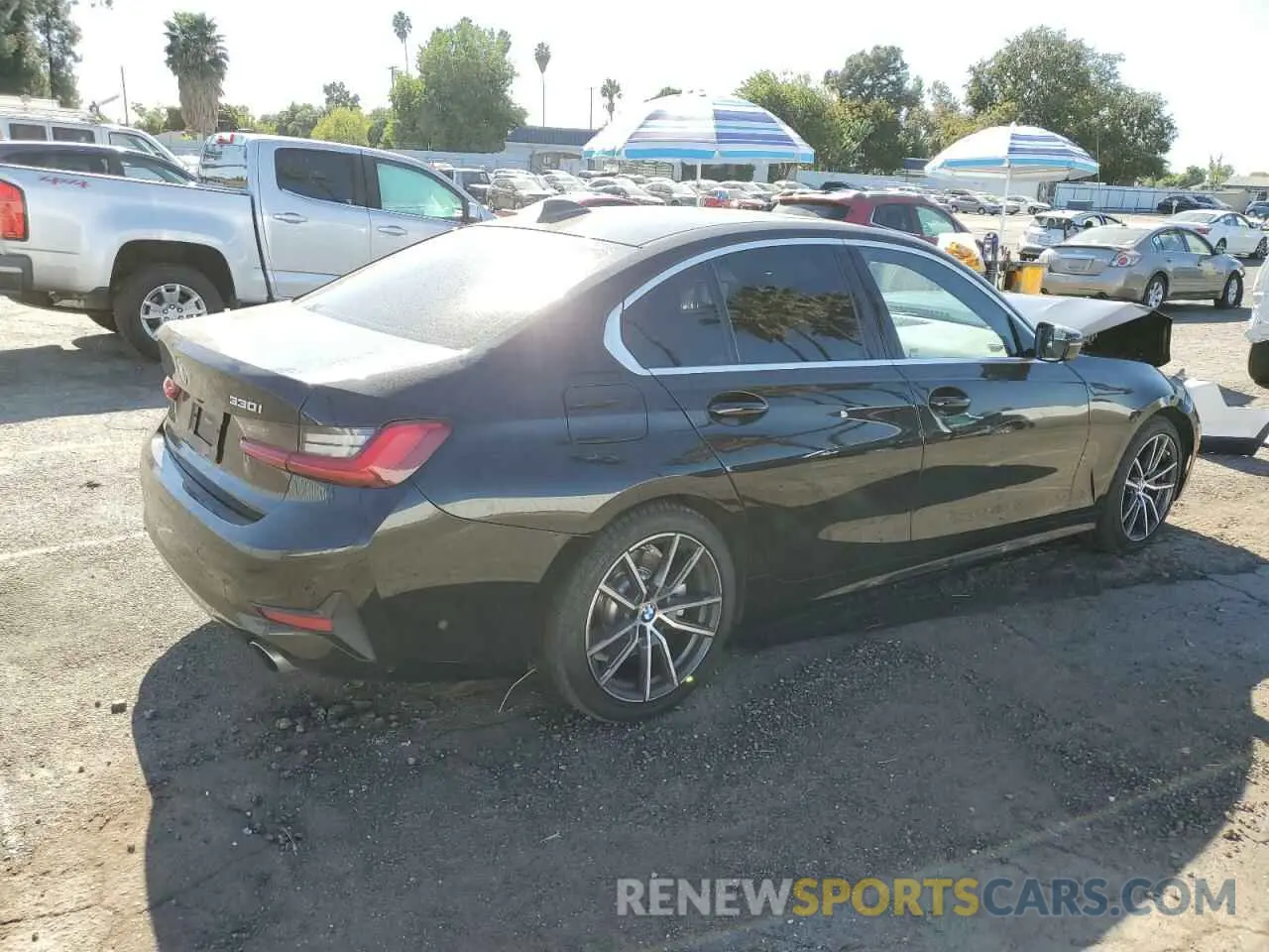 3 fotografías del automóvil dañado WBA5R1C54KAJ99573 BMW 3 SERIES 2019