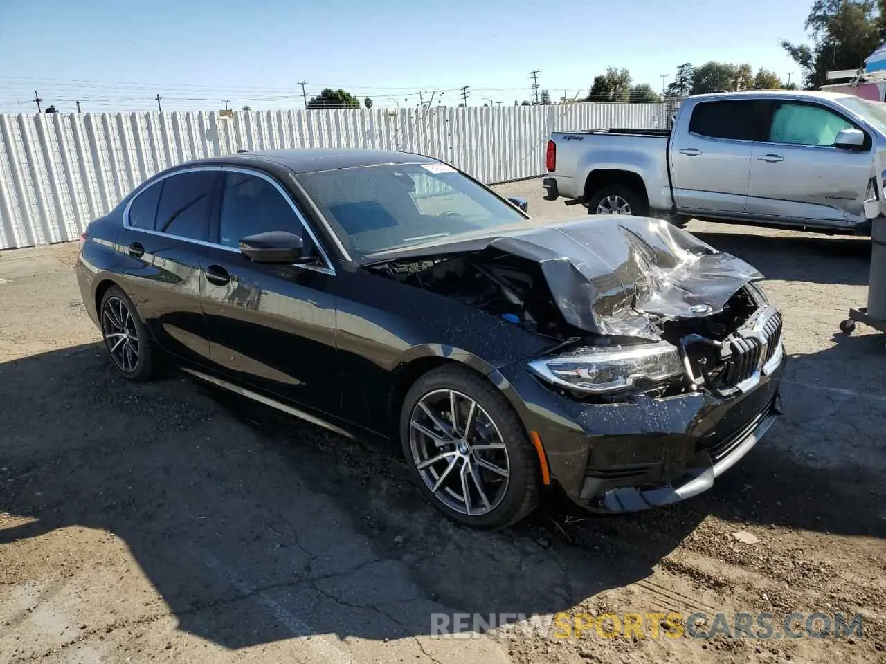 4 fotografías del automóvil dañado WBA5R1C54KAJ99573 BMW 3 SERIES 2019