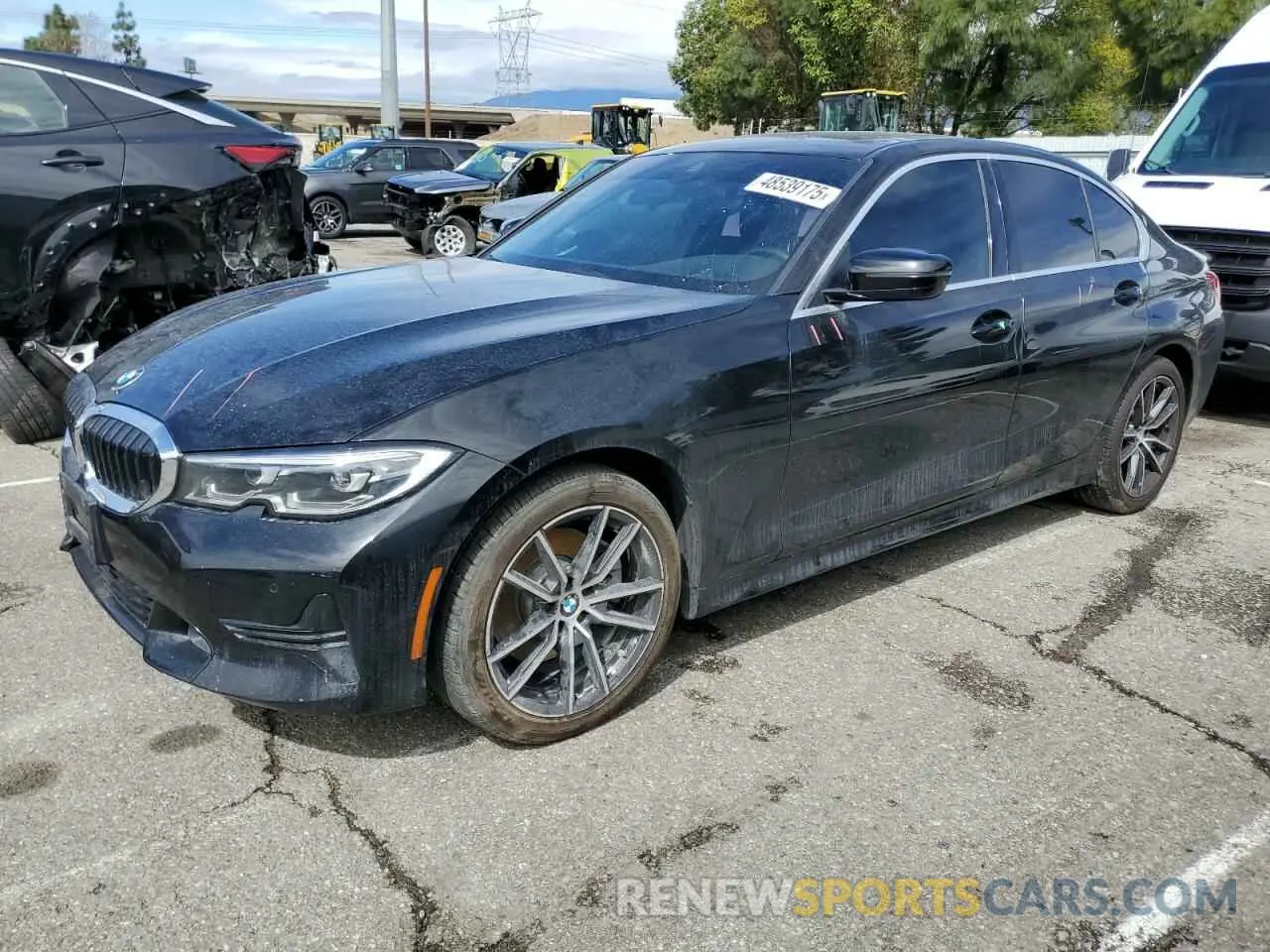 1 fotografías del automóvil dañado WBA5R1C54KFH09541 BMW 3 SERIES 2019