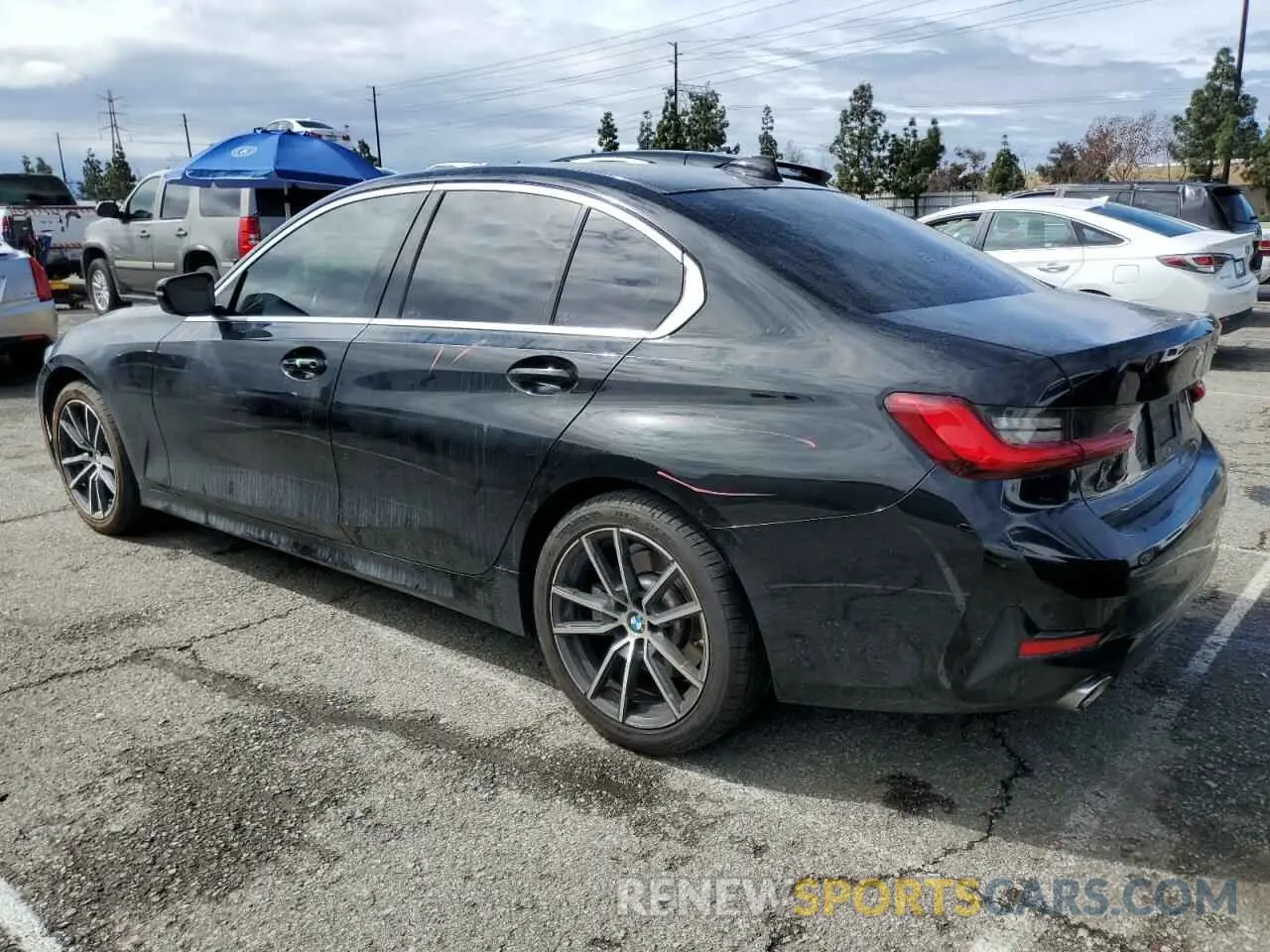 2 fotografías del automóvil dañado WBA5R1C54KFH09541 BMW 3 SERIES 2019