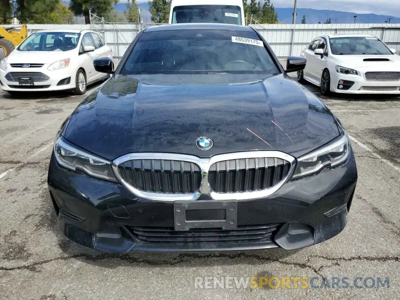 5 fotografías del automóvil dañado WBA5R1C54KFH09541 BMW 3 SERIES 2019