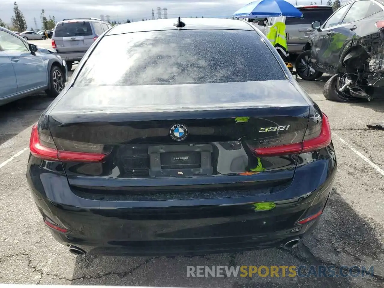 6 fotografías del automóvil dañado WBA5R1C54KFH09541 BMW 3 SERIES 2019