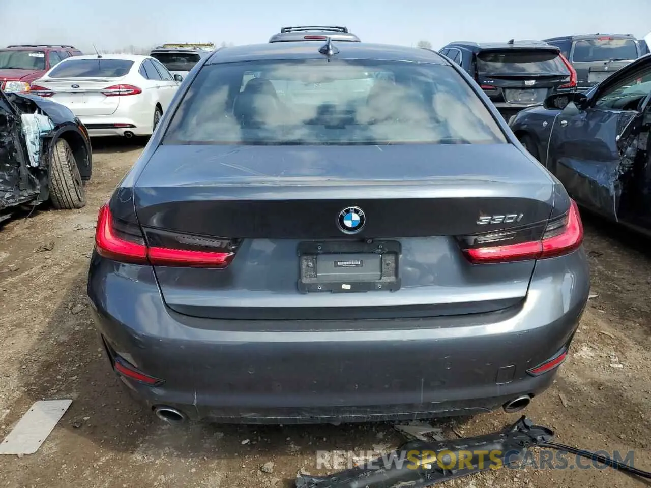6 fotografías del automóvil dañado WBA5R1C55KAJ98853 BMW 3 SERIES 2019