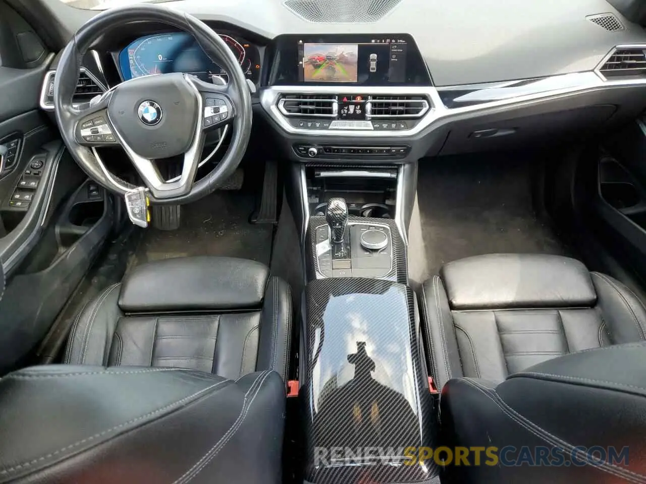 8 fotografías del automóvil dañado WBA5R1C55KAJ98853 BMW 3 SERIES 2019