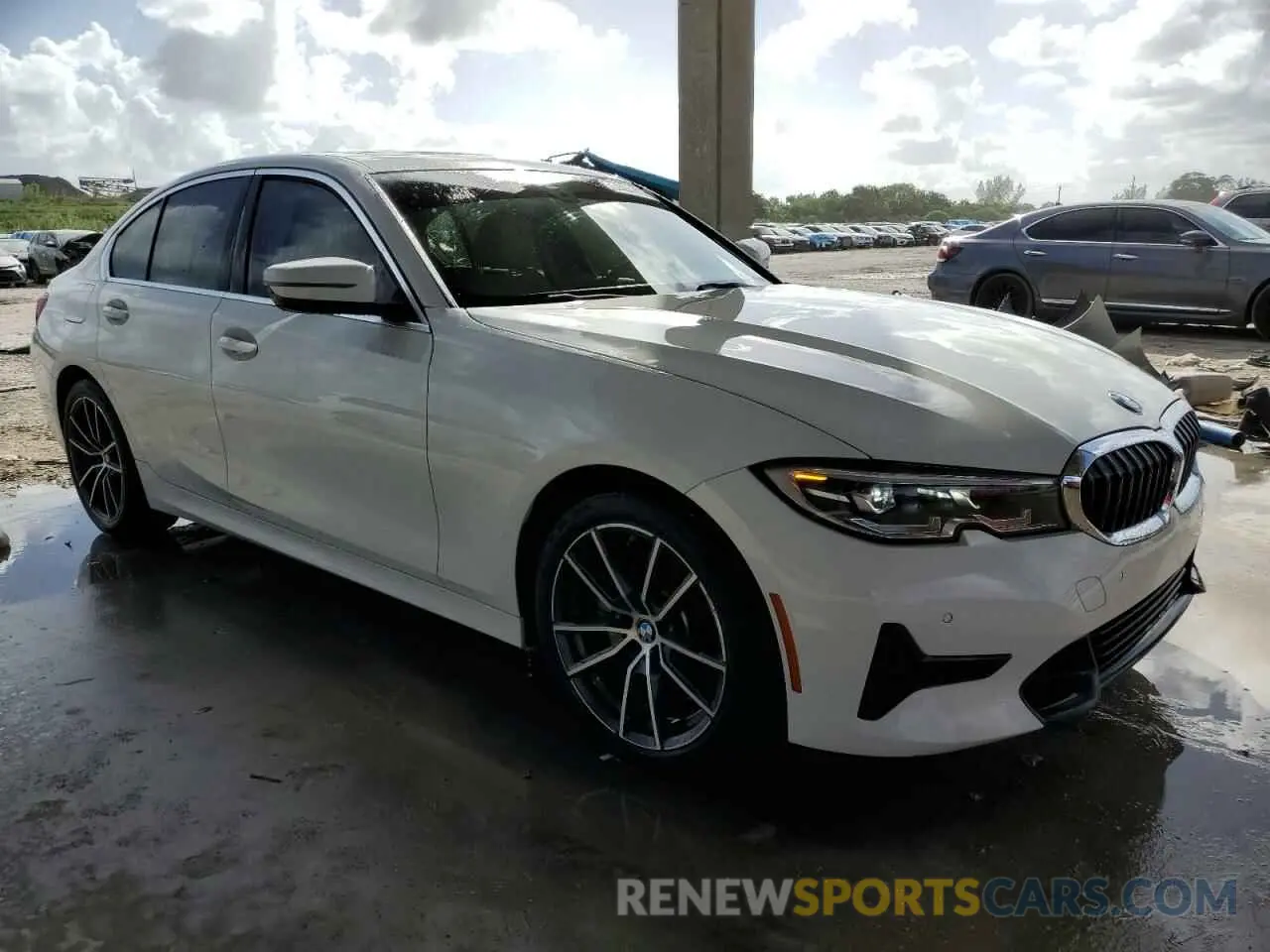 4 fotografías del automóvil dañado WBA5R1C55KAK06305 BMW 3 SERIES 2019