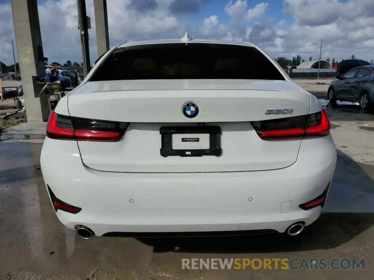 6 fotografías del automóvil dañado WBA5R1C55KAK06305 BMW 3 SERIES 2019