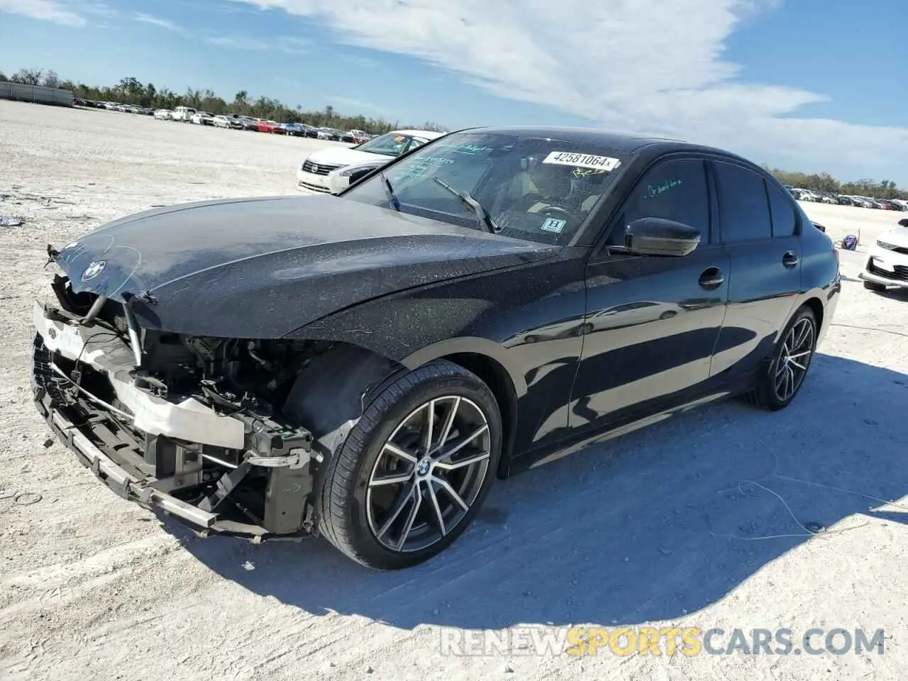 1 fotografías del automóvil dañado WBA5R1C56KAJ99753 BMW 3 SERIES 2019
