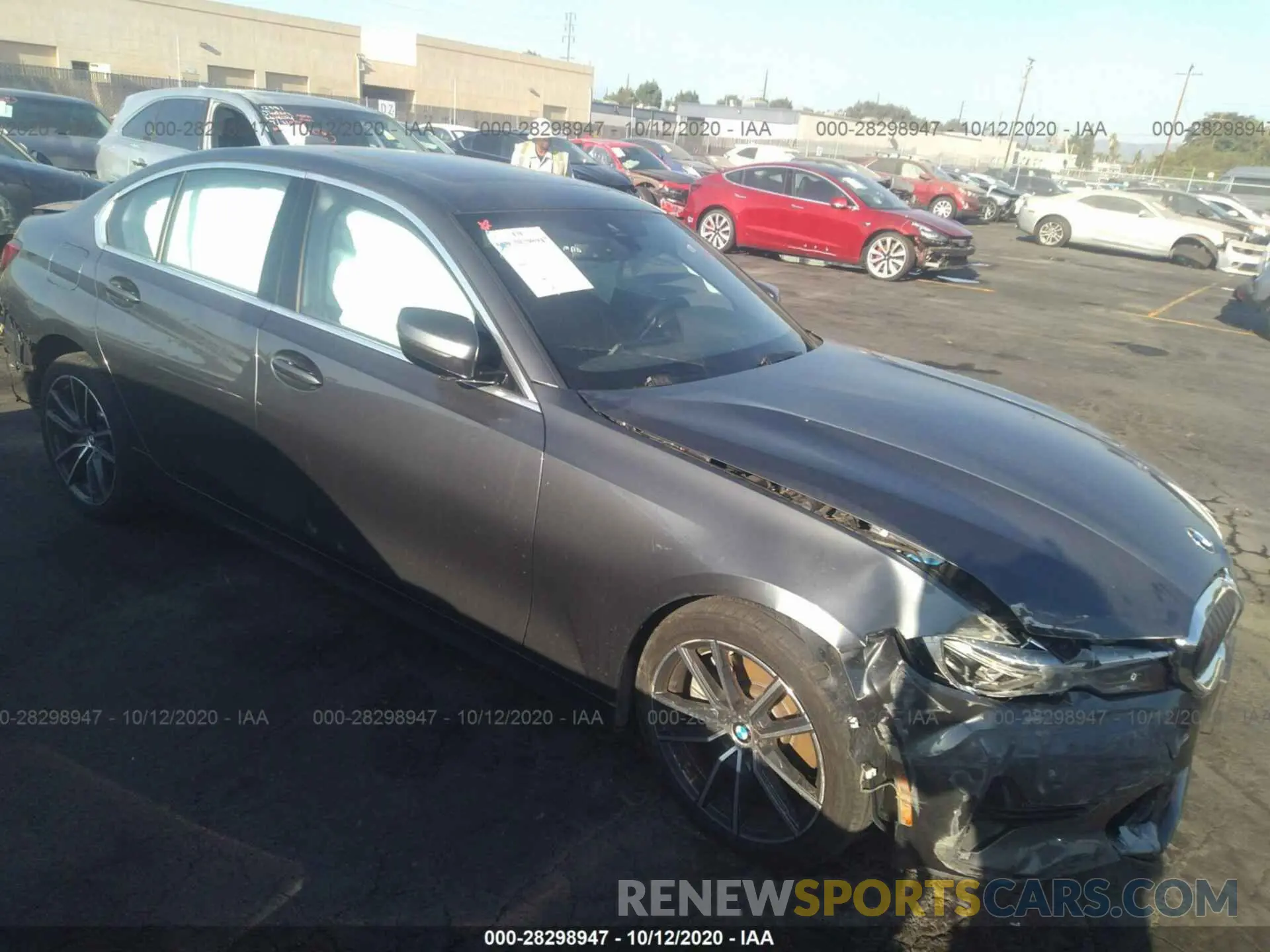 1 fotografías del automóvil dañado WBA5R1C56KAJ99963 BMW 3 SERIES 2019