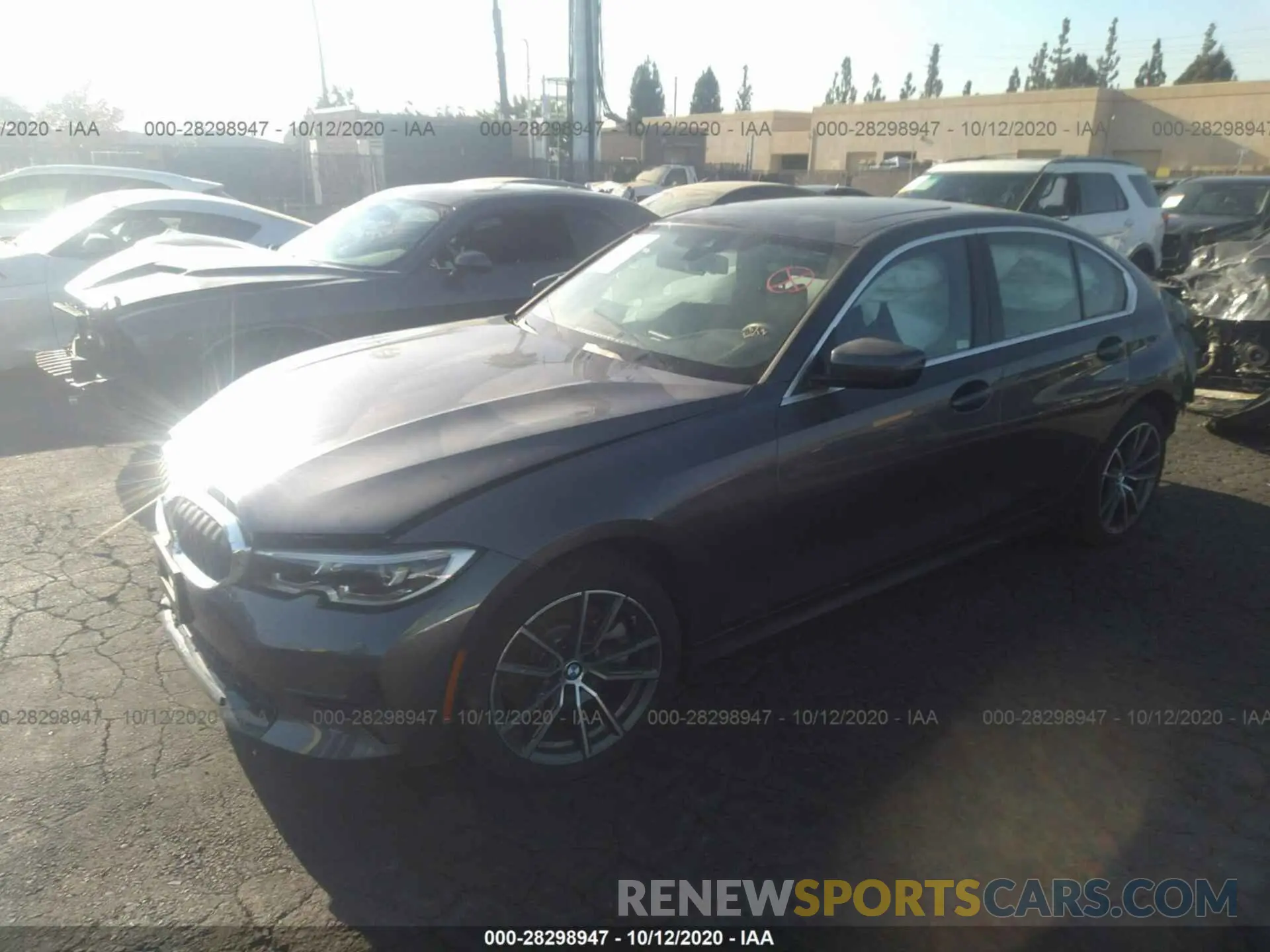 2 fotografías del automóvil dañado WBA5R1C56KAJ99963 BMW 3 SERIES 2019