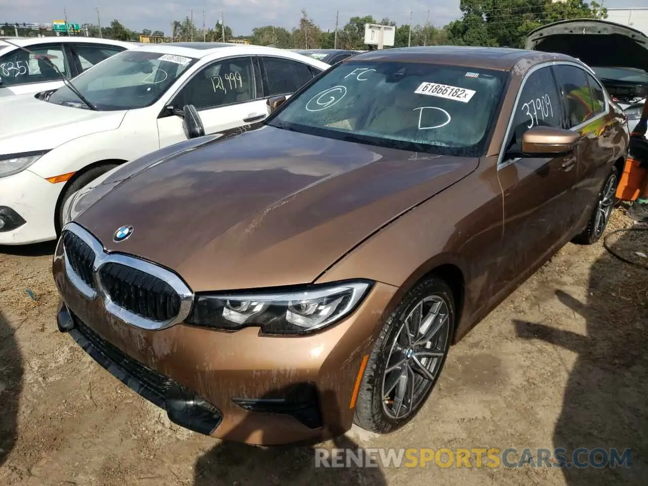 2 fotografías del automóvil dañado WBA5R1C56KAK10220 BMW 3 SERIES 2019