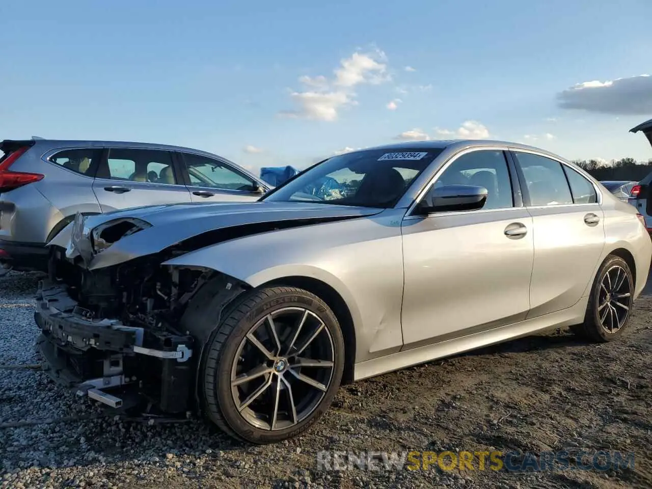 1 fotografías del automóvil dañado WBA5R1C56KFH01005 BMW 3 SERIES 2019