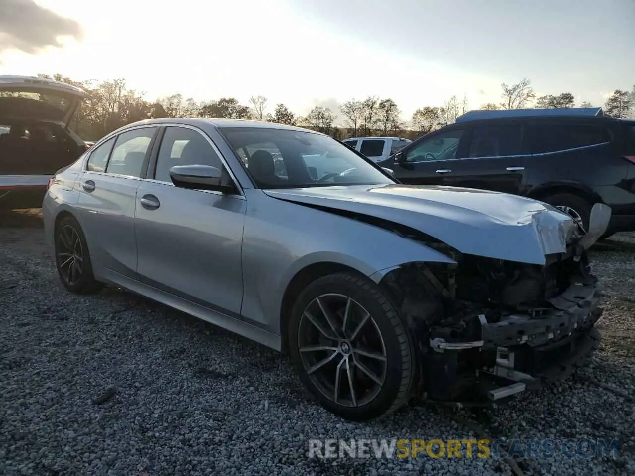 4 fotografías del automóvil dañado WBA5R1C56KFH01005 BMW 3 SERIES 2019