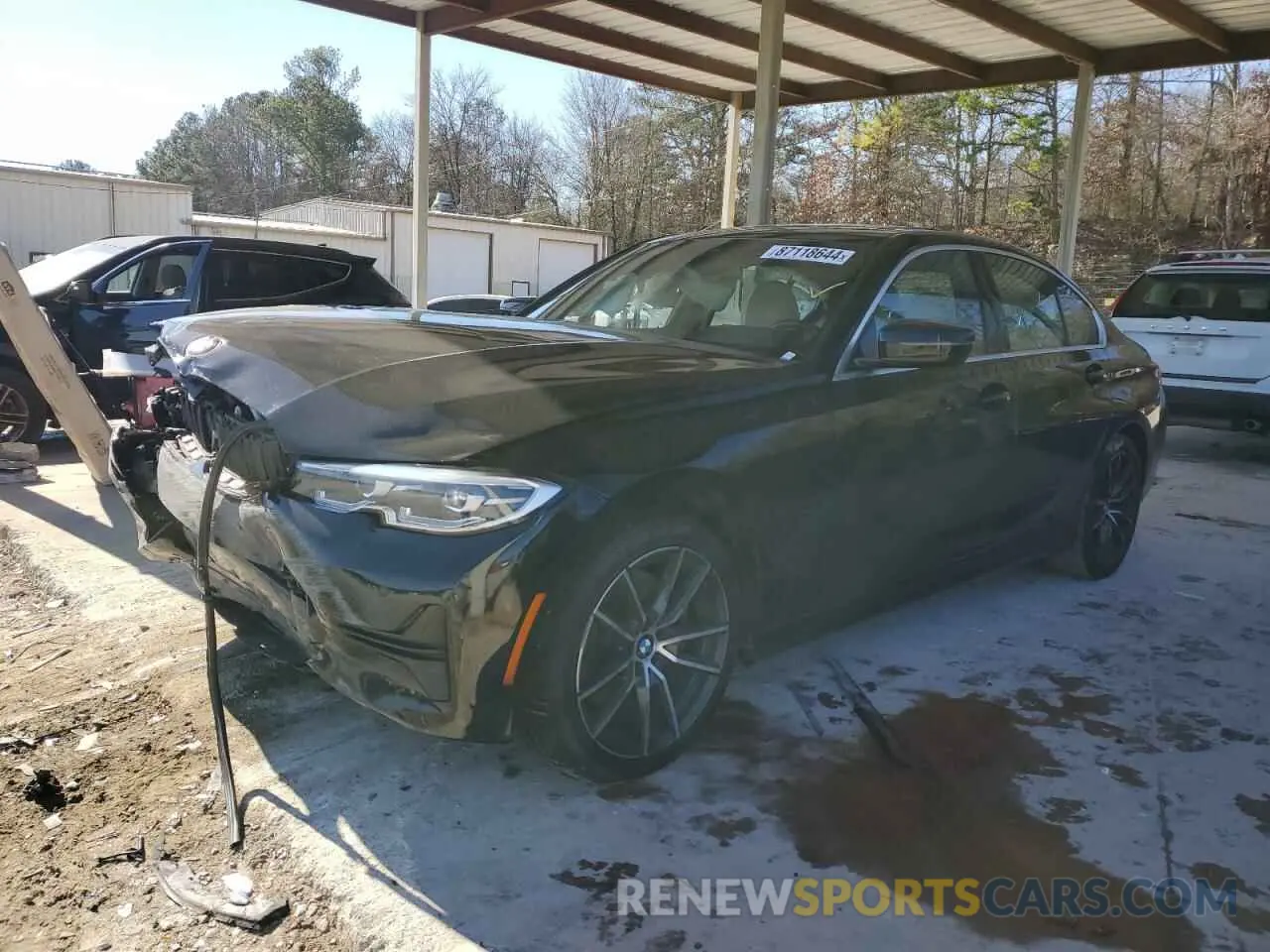 1 fotografías del automóvil dañado WBA5R1C57KFH02566 BMW 3 SERIES 2019