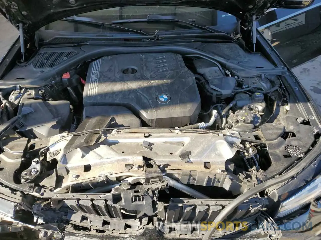 11 fotografías del automóvil dañado WBA5R1C57KFH02566 BMW 3 SERIES 2019