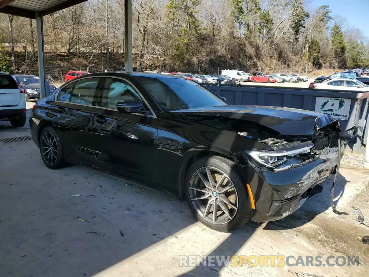 4 fotografías del automóvil dañado WBA5R1C57KFH02566 BMW 3 SERIES 2019