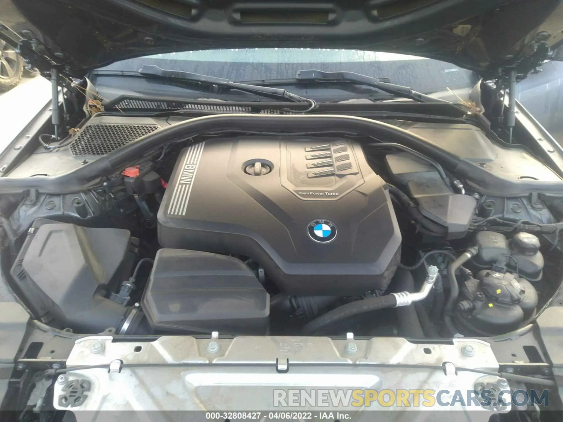 10 fotografías del automóvil dañado WBA5R1C57KFH19108 BMW 3 SERIES 2019
