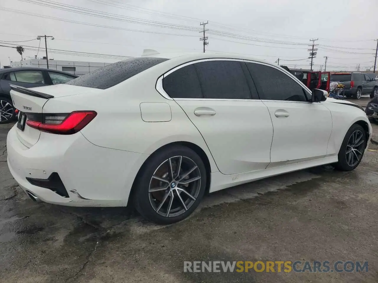 3 fotografías del automóvil dañado WBA5R1C58KAJ99768 BMW 3 SERIES 2019