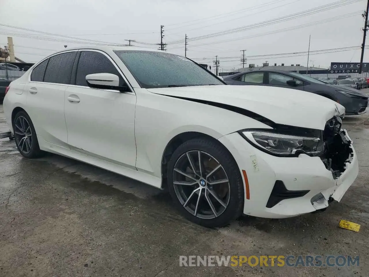 4 fotografías del automóvil dañado WBA5R1C58KAJ99768 BMW 3 SERIES 2019