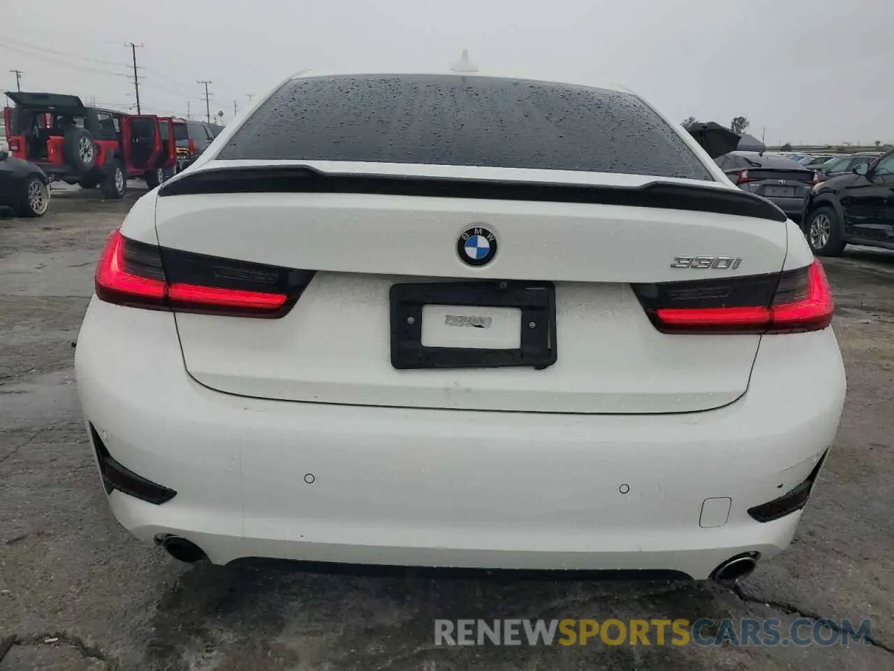 6 fotografías del automóvil dañado WBA5R1C58KAJ99768 BMW 3 SERIES 2019