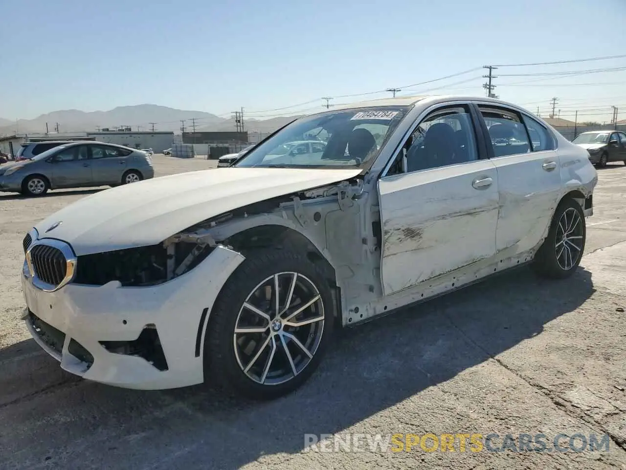 1 fotografías del automóvil dañado WBA5R1C58KAK07075 BMW 3 SERIES 2019