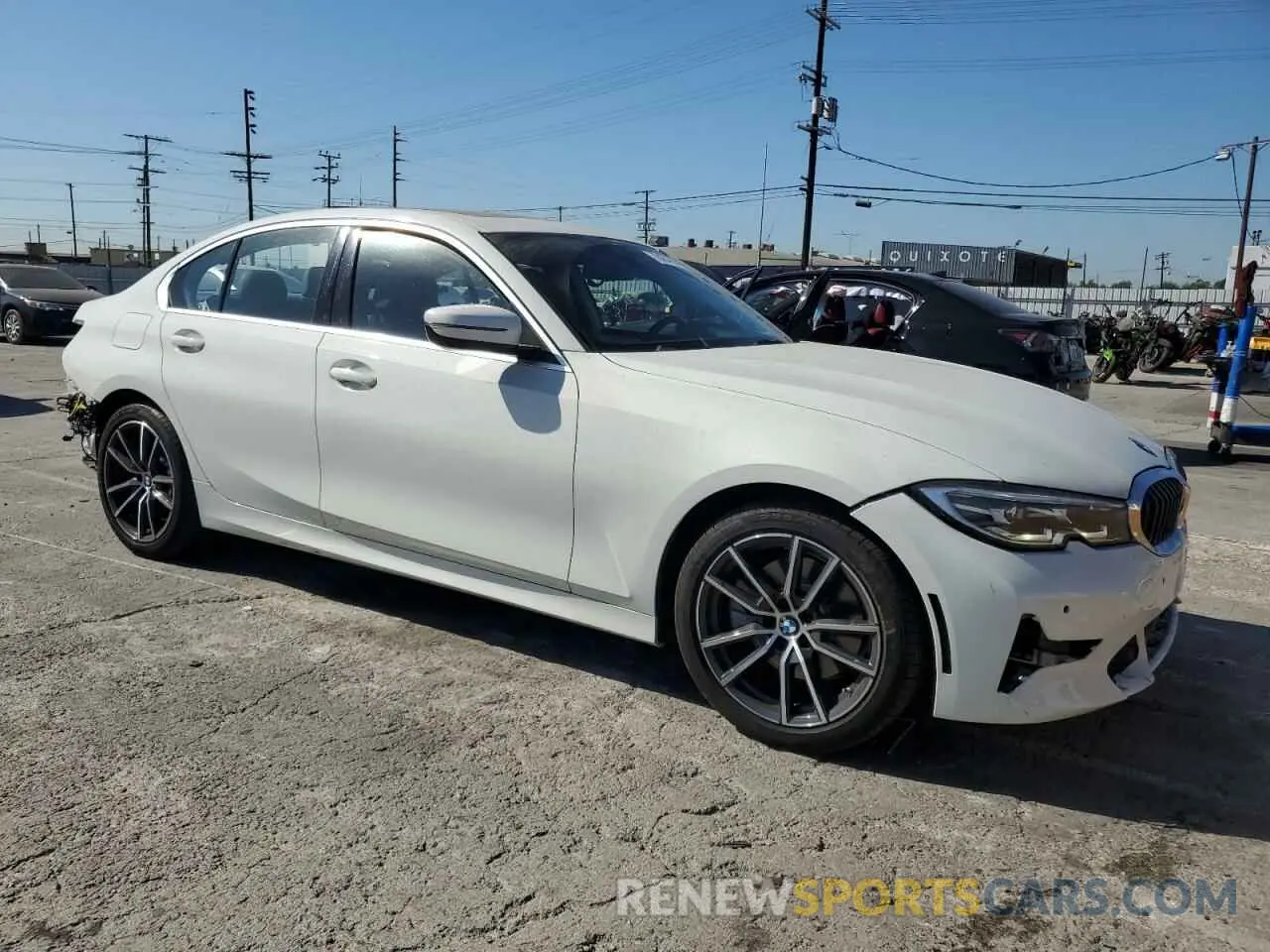 4 fotografías del automóvil dañado WBA5R1C58KAK07075 BMW 3 SERIES 2019