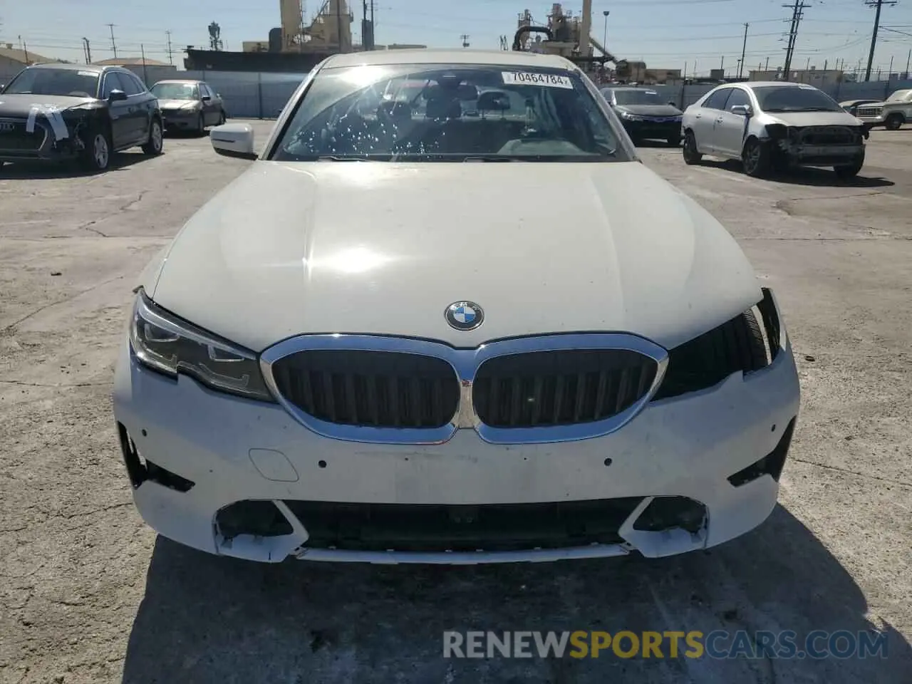 5 fotografías del automóvil dañado WBA5R1C58KAK07075 BMW 3 SERIES 2019