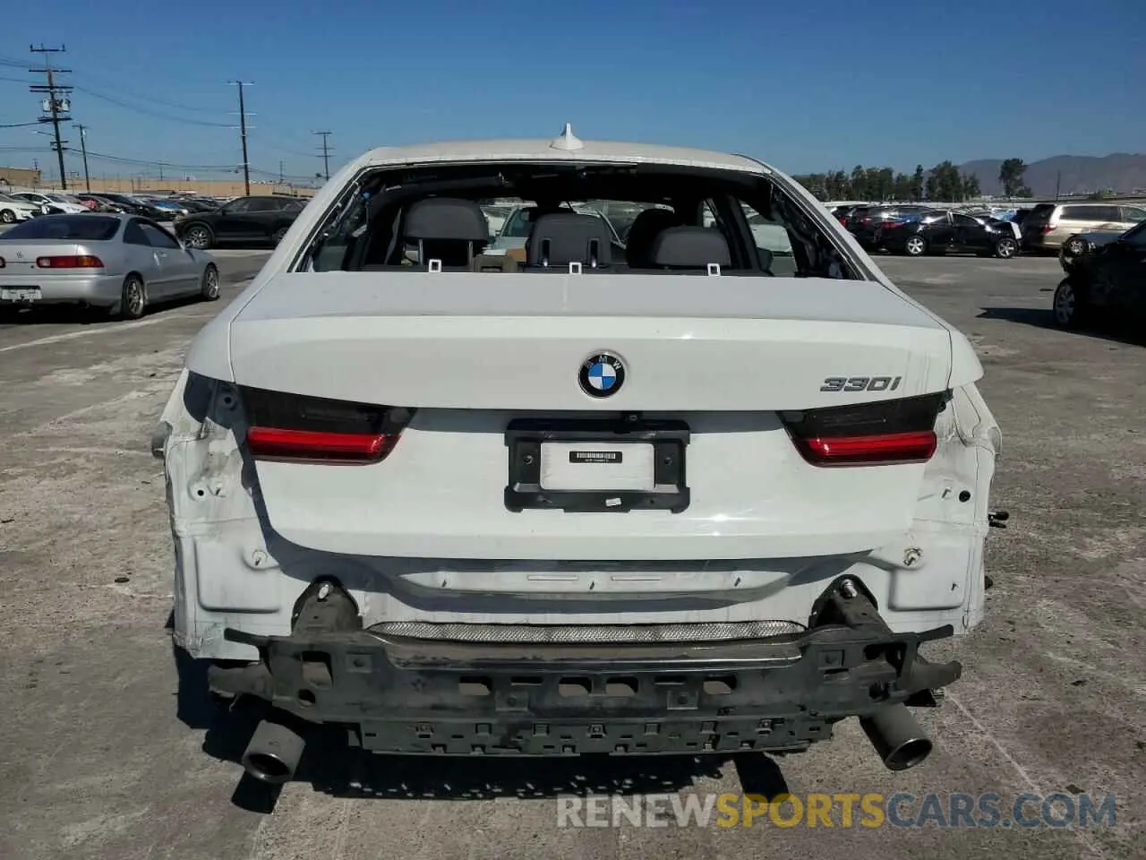 6 fotografías del automóvil dañado WBA5R1C58KAK07075 BMW 3 SERIES 2019