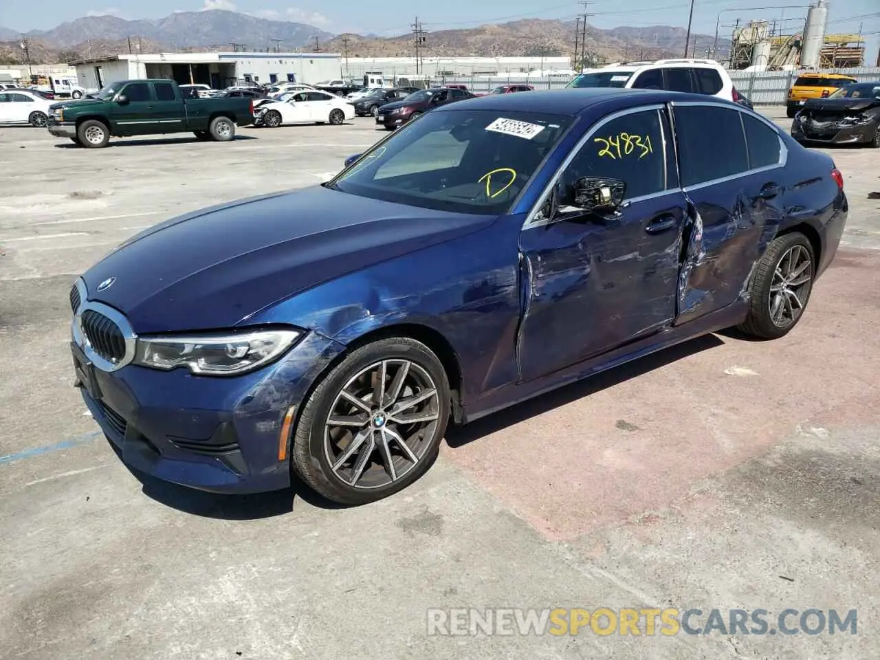 2 fotografías del automóvil dañado WBA5R1C58KAK10638 BMW 3 SERIES 2019