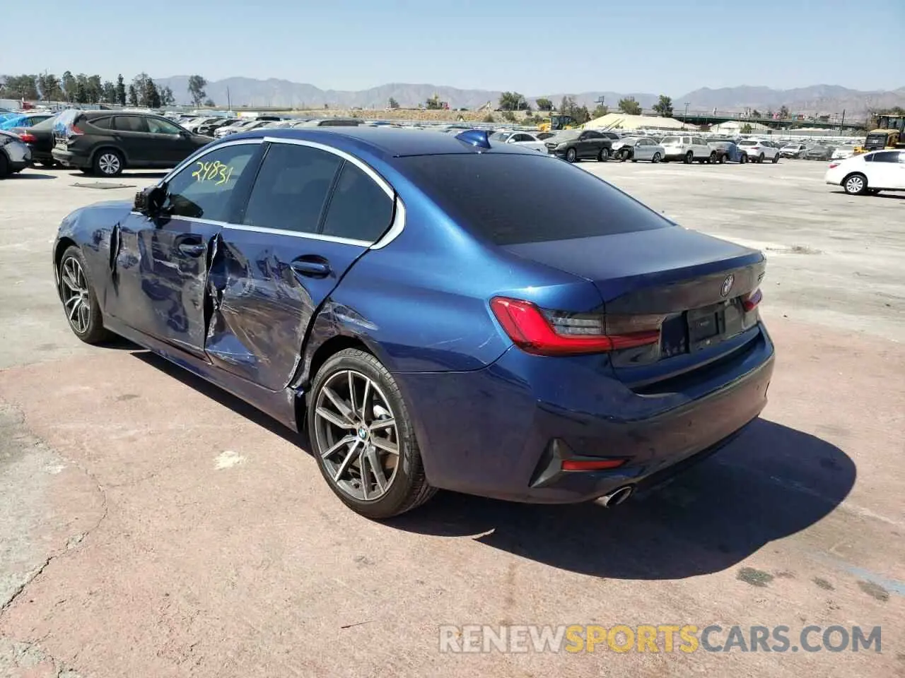 3 fotografías del automóvil dañado WBA5R1C58KAK10638 BMW 3 SERIES 2019