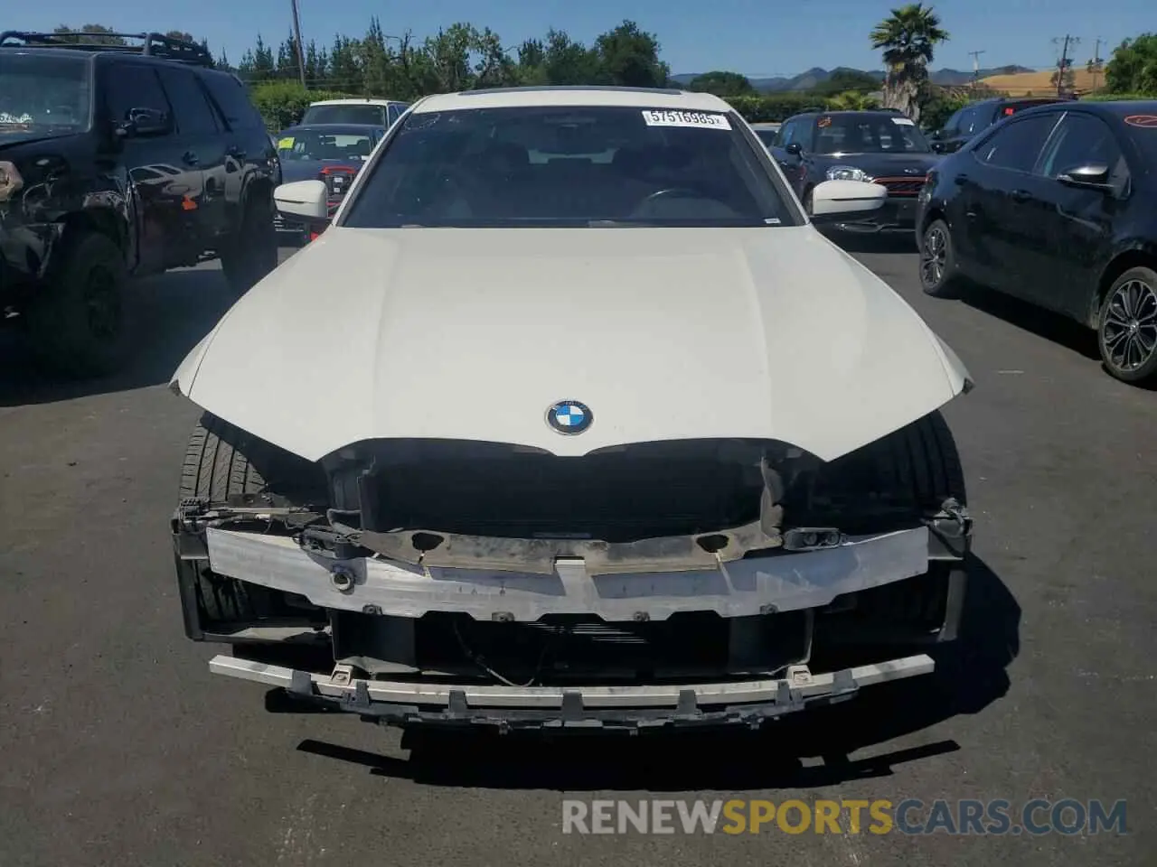5 fotografías del automóvil dañado WBA5R1C5XKAE81283 BMW 3 SERIES 2019