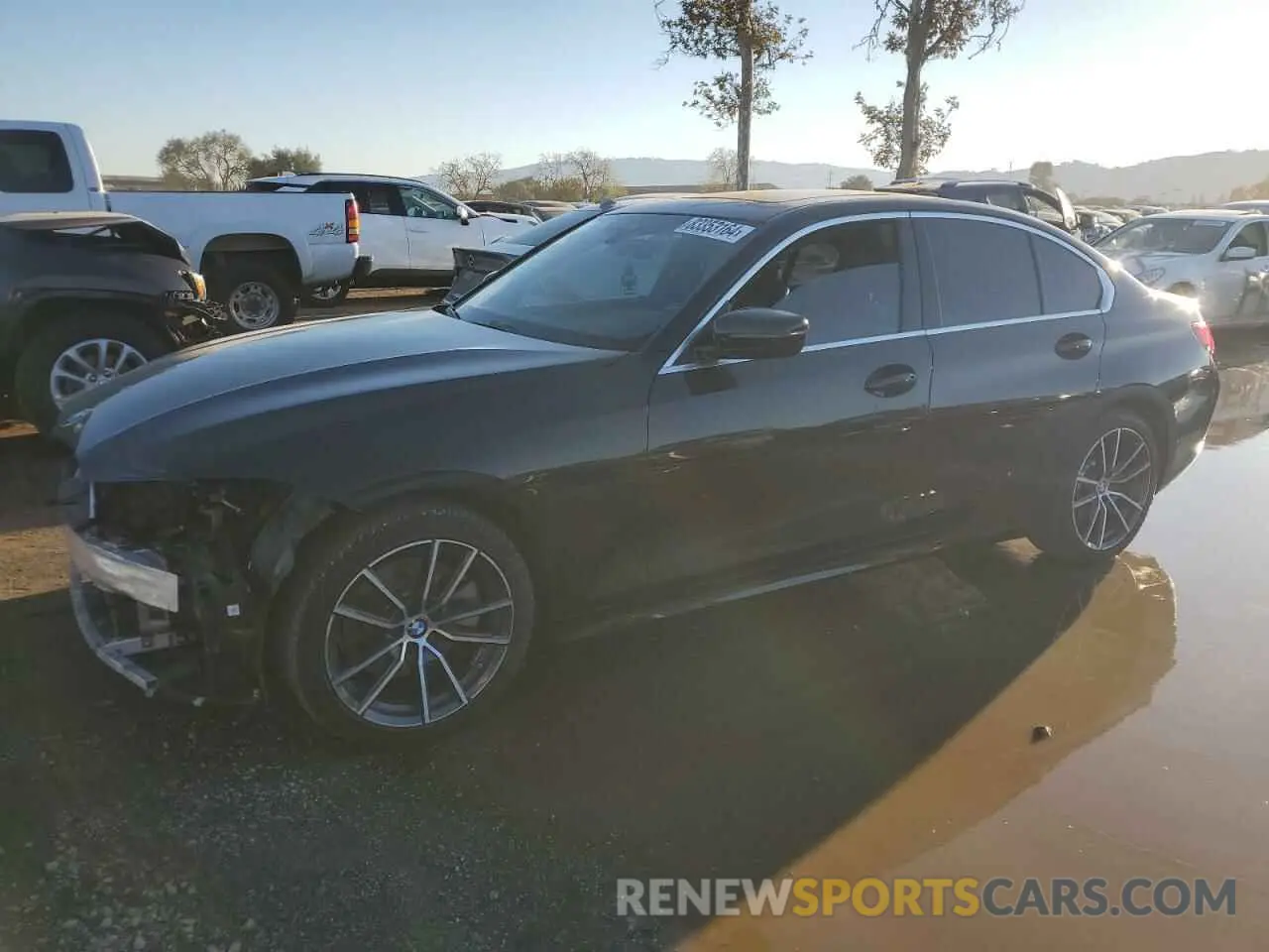 1 fotografías del automóvil dañado WBA5R1C5XKAK09376 BMW 3 SERIES 2019