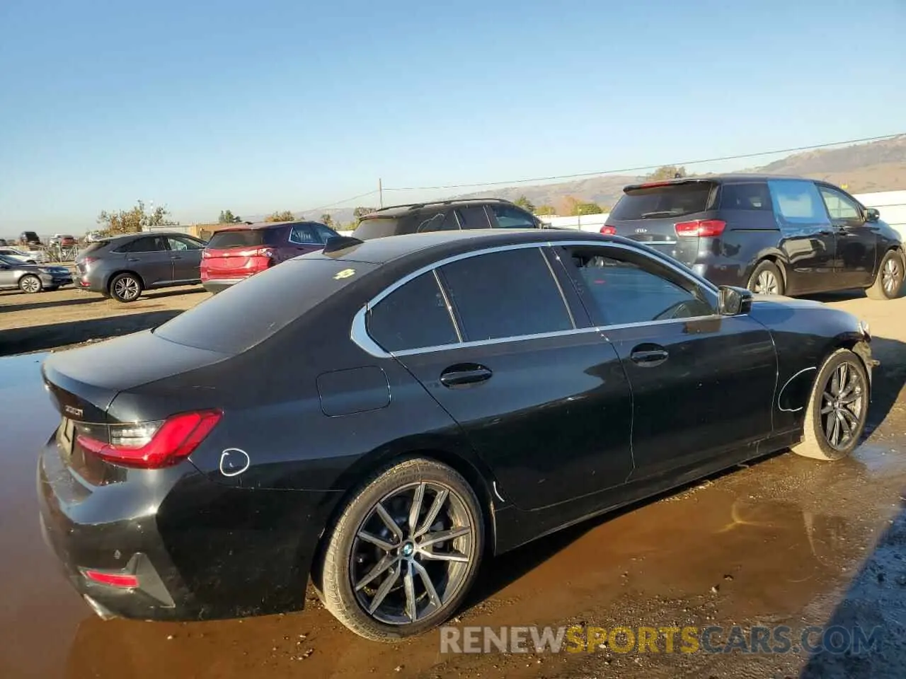 3 fotografías del automóvil dañado WBA5R1C5XKAK09376 BMW 3 SERIES 2019