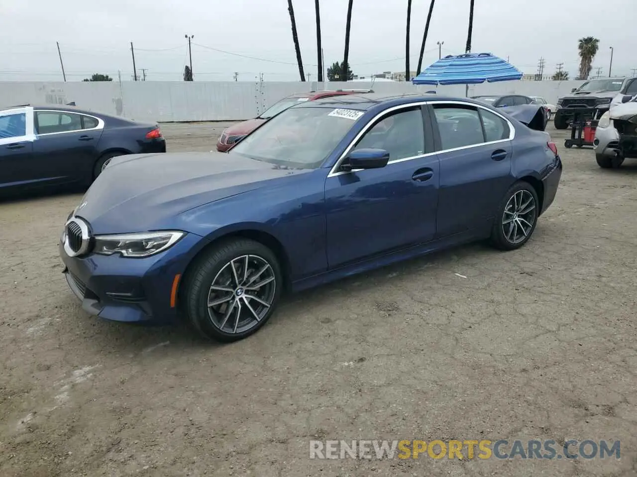 1 fotografías del automóvil dañado WBA5R1C5XKAK11676 BMW 3 SERIES 2019
