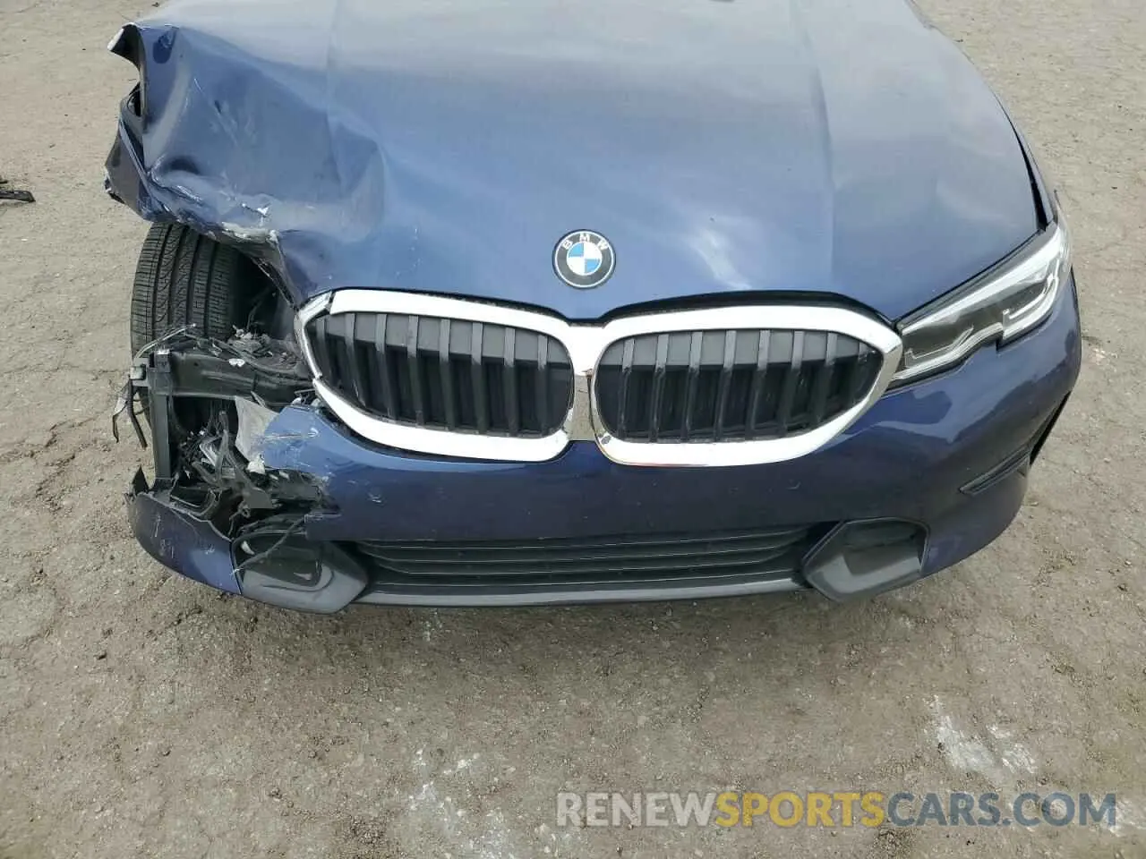 11 fotografías del automóvil dañado WBA5R1C5XKAK11676 BMW 3 SERIES 2019