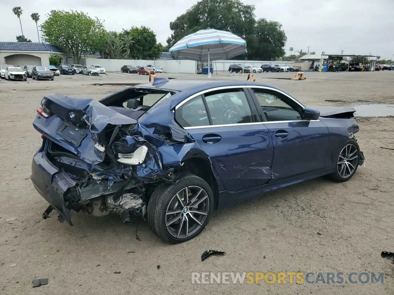 3 fotografías del automóvil dañado WBA5R1C5XKAK11676 BMW 3 SERIES 2019