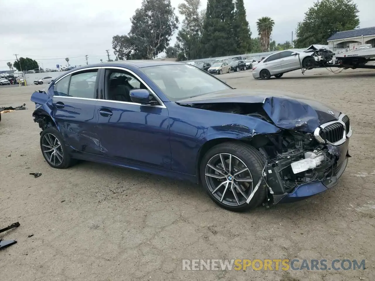 4 fotografías del automóvil dañado WBA5R1C5XKAK11676 BMW 3 SERIES 2019