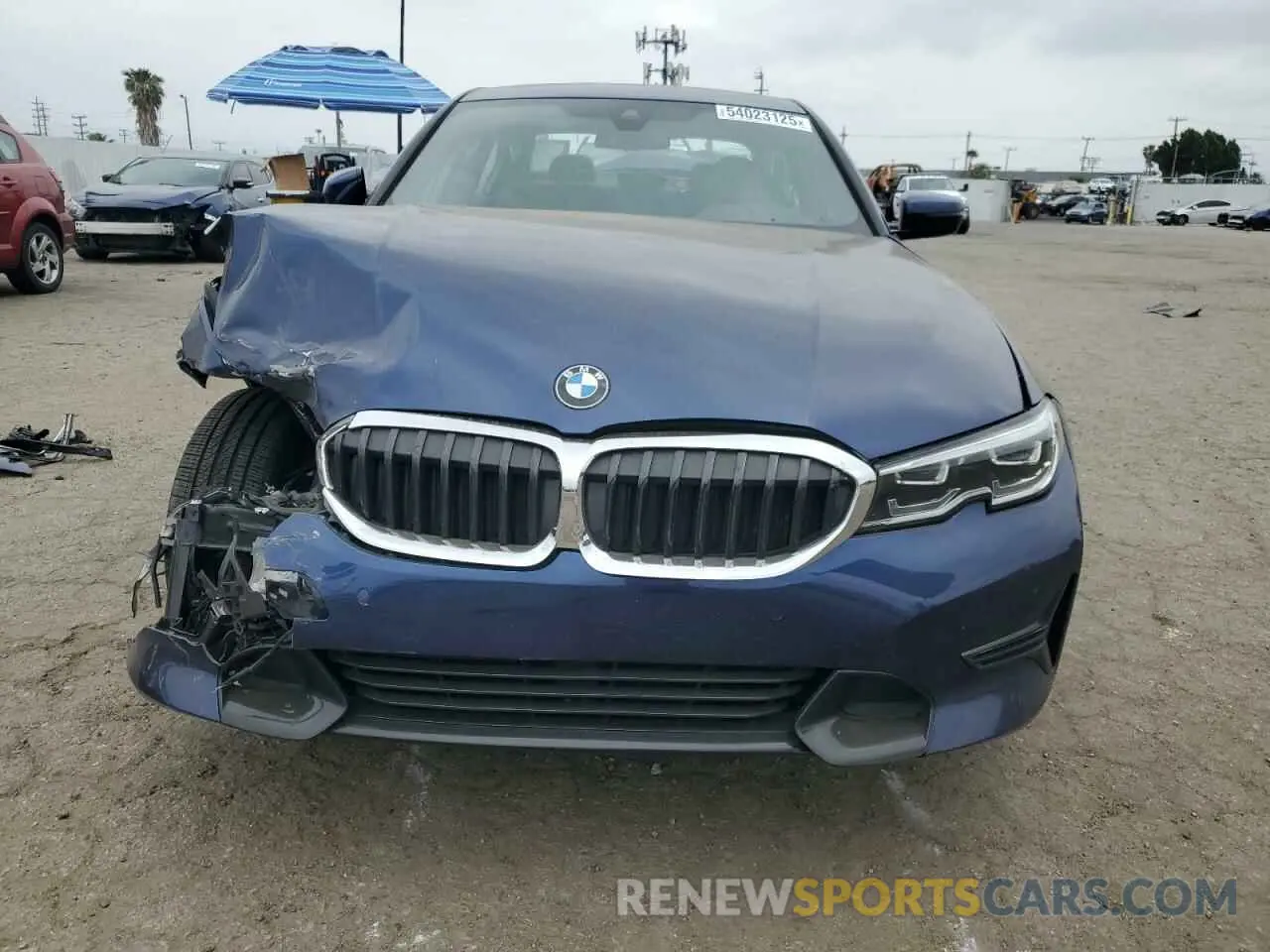 5 fotografías del automóvil dañado WBA5R1C5XKAK11676 BMW 3 SERIES 2019