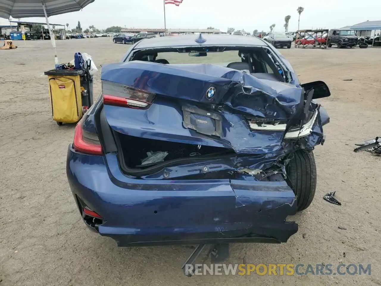 6 fotografías del automóvil dañado WBA5R1C5XKAK11676 BMW 3 SERIES 2019