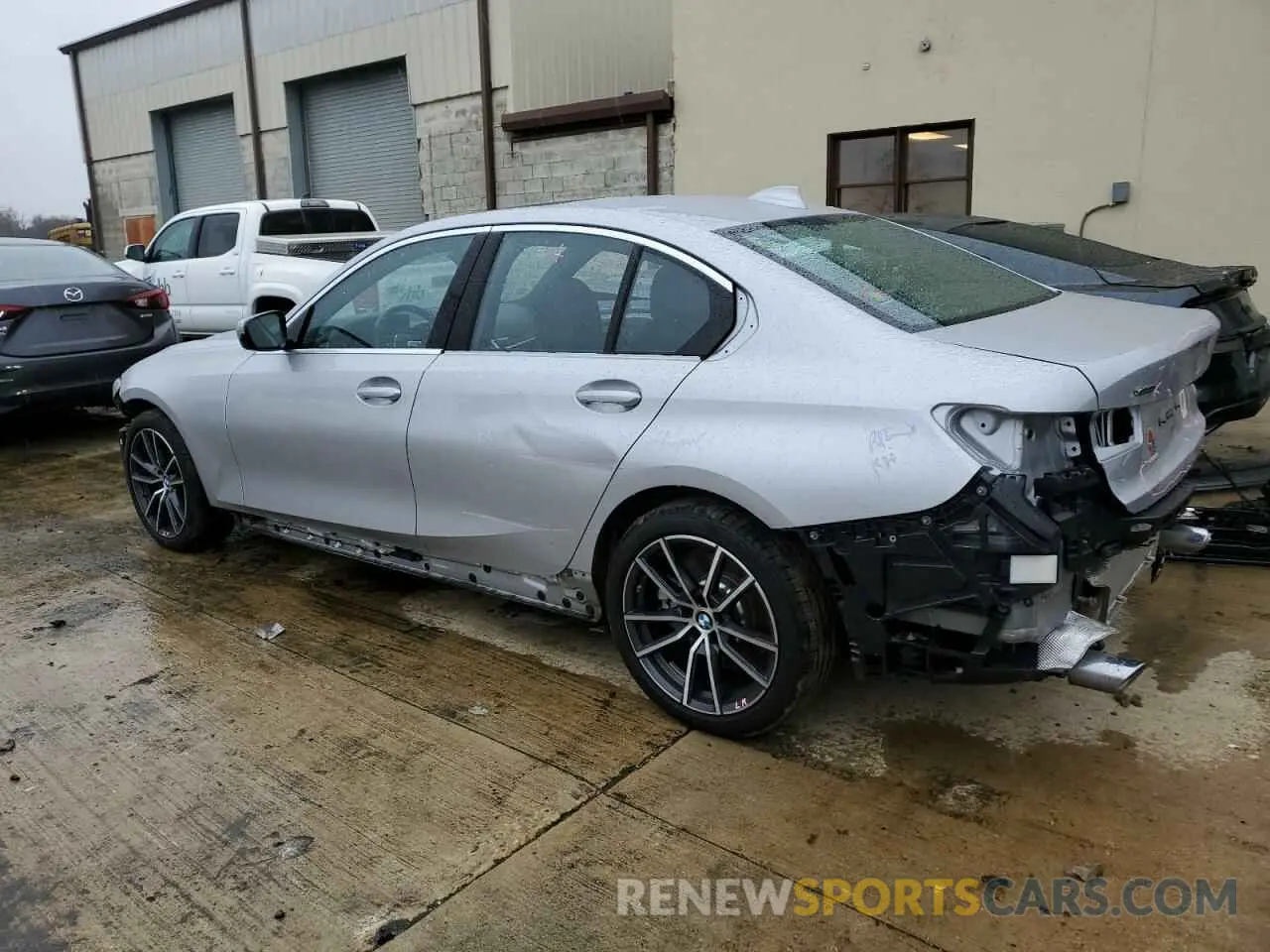 2 fotografías del automóvil dañado WBA5R7C50KAJ83552 BMW 3 SERIES 2019