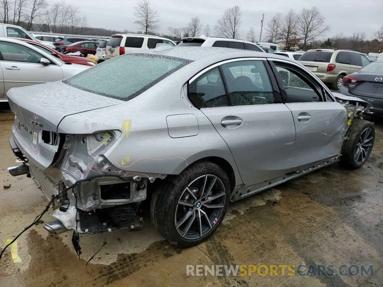 3 fotografías del automóvil dañado WBA5R7C50KAJ83552 BMW 3 SERIES 2019