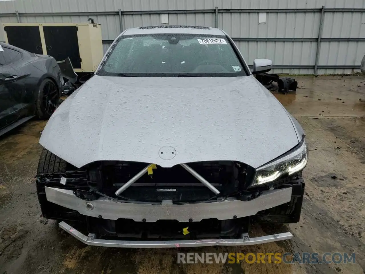 5 fotografías del automóvil dañado WBA5R7C50KAJ83552 BMW 3 SERIES 2019