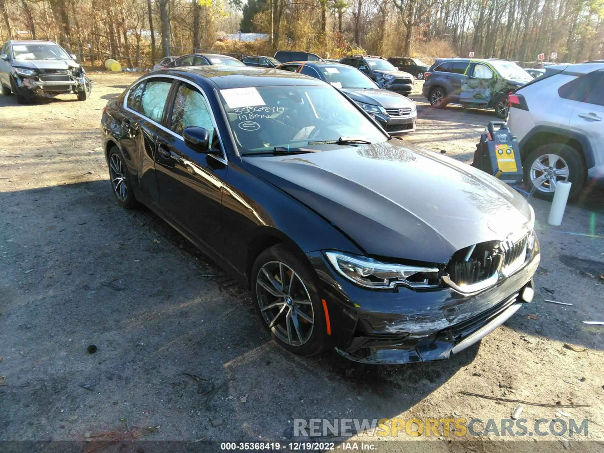 1 fotografías del automóvil dañado WBA5R7C50KAJ86757 BMW 3 SERIES 2019