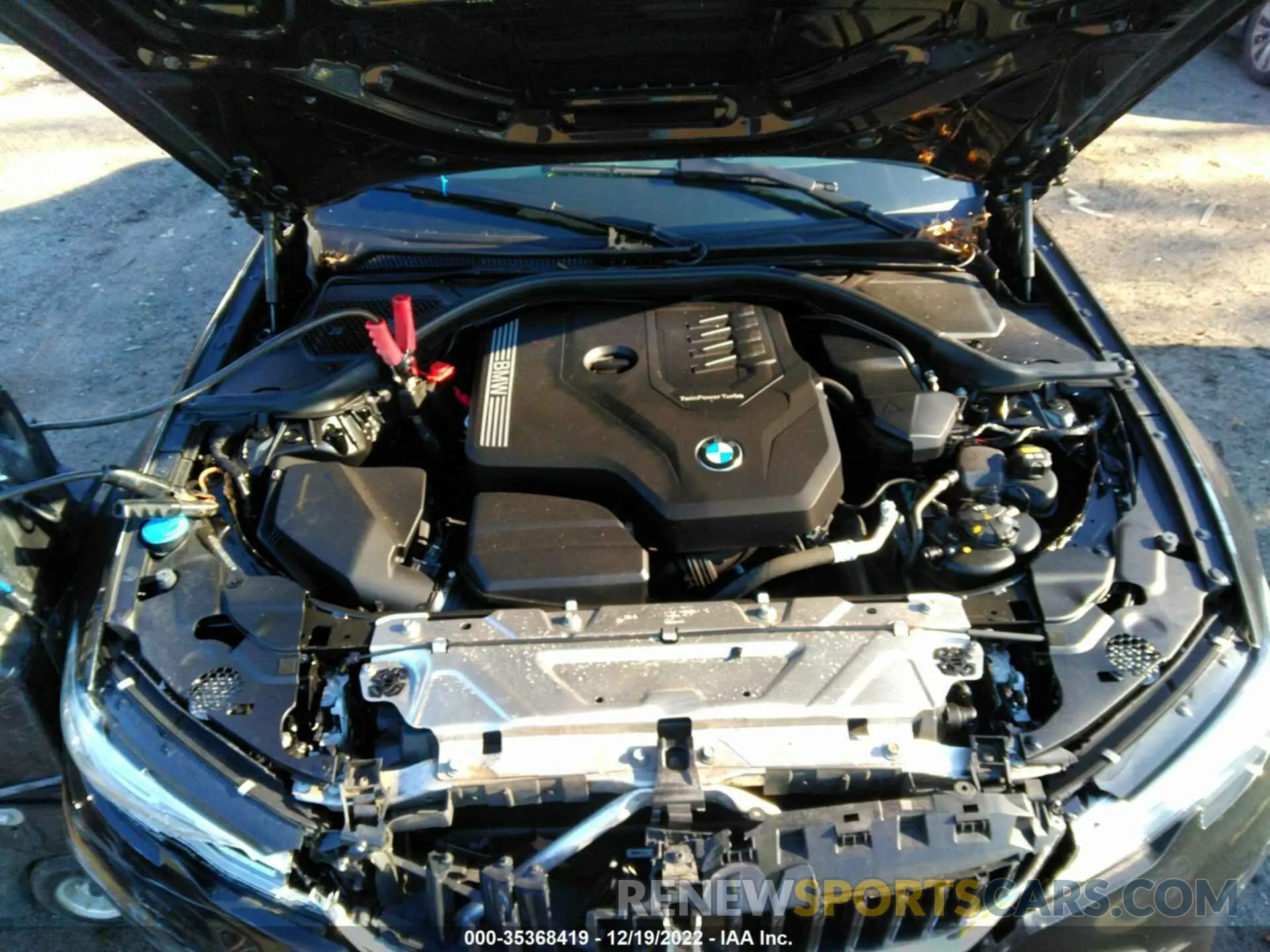 10 fotografías del automóvil dañado WBA5R7C50KAJ86757 BMW 3 SERIES 2019