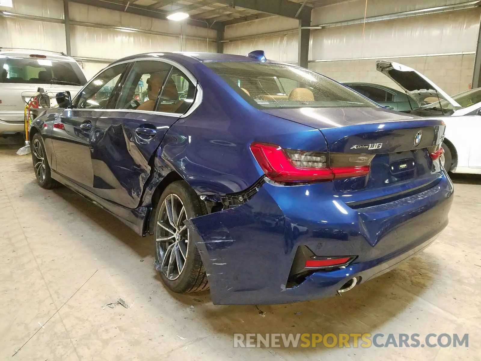 3 fotografías del automóvil dañado WBA5R7C51KAJ83124 BMW 3 SERIES 2019