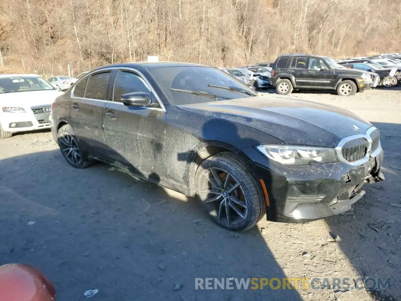 4 fotografías del automóvil dañado WBA5R7C52KAJ84380 BMW 3 SERIES 2019