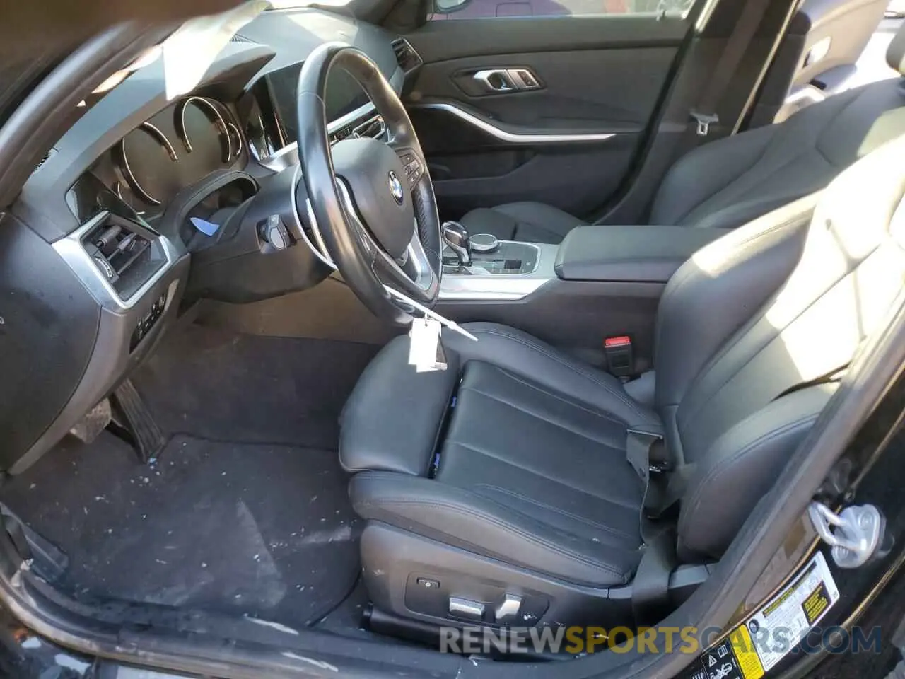 7 fotografías del automóvil dañado WBA5R7C52KAJ84380 BMW 3 SERIES 2019