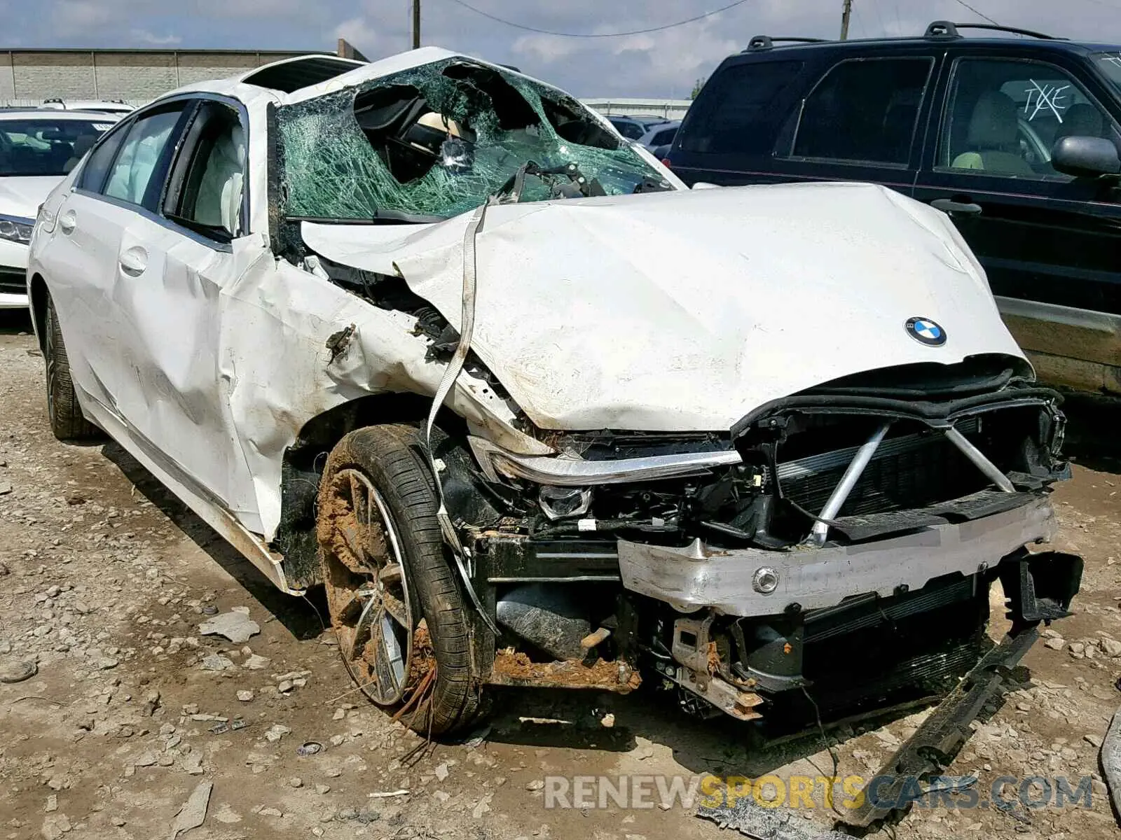 1 fotografías del automóvil dañado WBA5R7C52KAJ84850 BMW 3 SERIES 2019